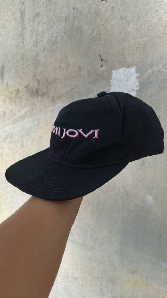 Bon Jovi × Brockum VINTAGE BON JOVI THIS DAYS TOUR 91 HAT Size ONE SIZE - 2 Thumbnail