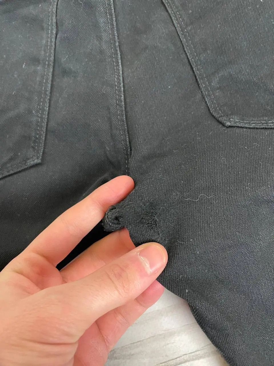 Acne Studios Acne Studios Max Stay Black Denim Jeans Size US 33 - 10 Thumbnail