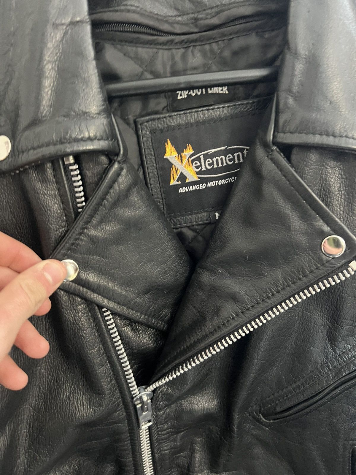 Japanese Brand ARCHIVE CROPPED LEATHER biker JACKET UNDERCOVER STYLE Size US M / EU 48-50 / 2 - 3 Thumbnail