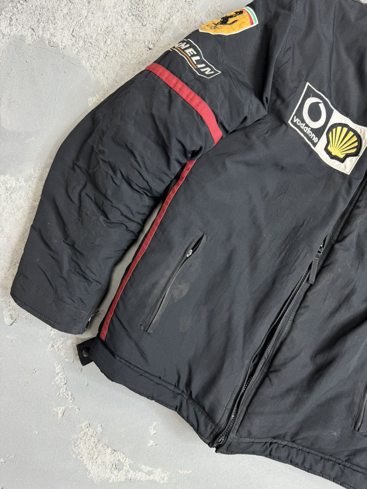 Ferrari Vintage Ferrari FedEx Puffer Jacket Size US M / EU 48-50 / 2 - 5 Thumbnail