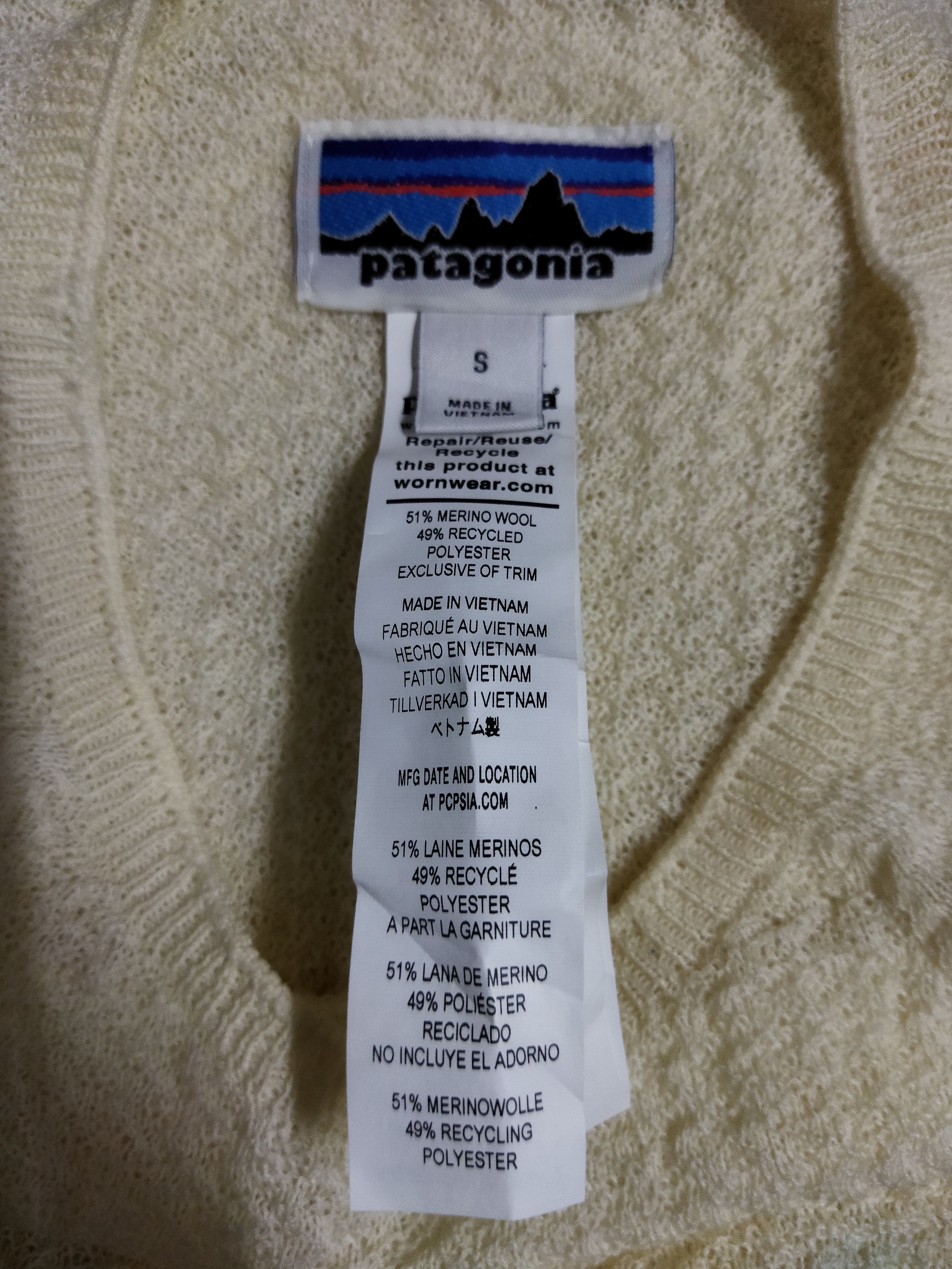 Patagonia Patagonia Recycled Cashmere Sweater Size US S / EU 44-46 / 1 - 4 Thumbnail