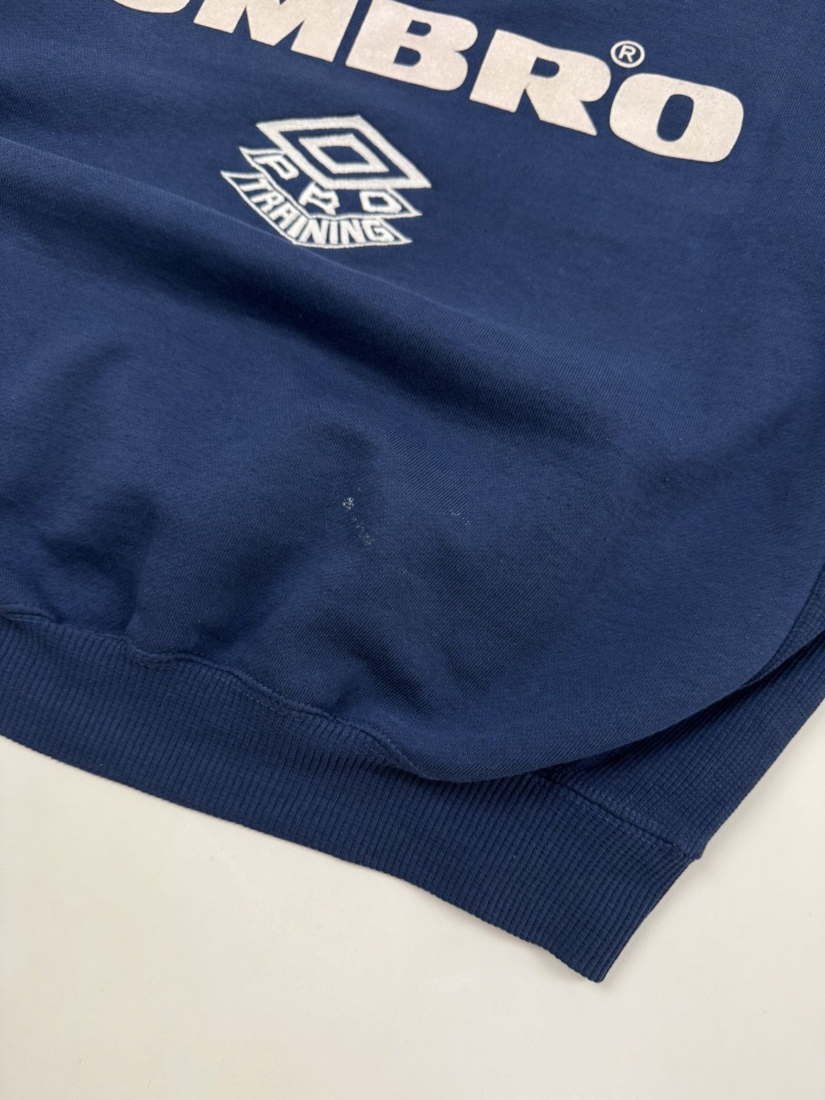 Umbro × Vintage 1990’s Vintage Distressed Umbro Pro Training Sweatshirt Size US L / EU 52-54 / 3 - 13 Thumbnail
