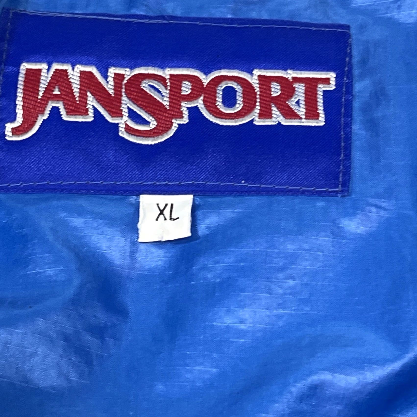Jansport VINTAGE JANSPORT blue Gray XL Down PUFFER vest men’s XL zip Snap Up Big Pockets Shirt? Size US XL / EU 56 / 4 - 2 Thumbnail