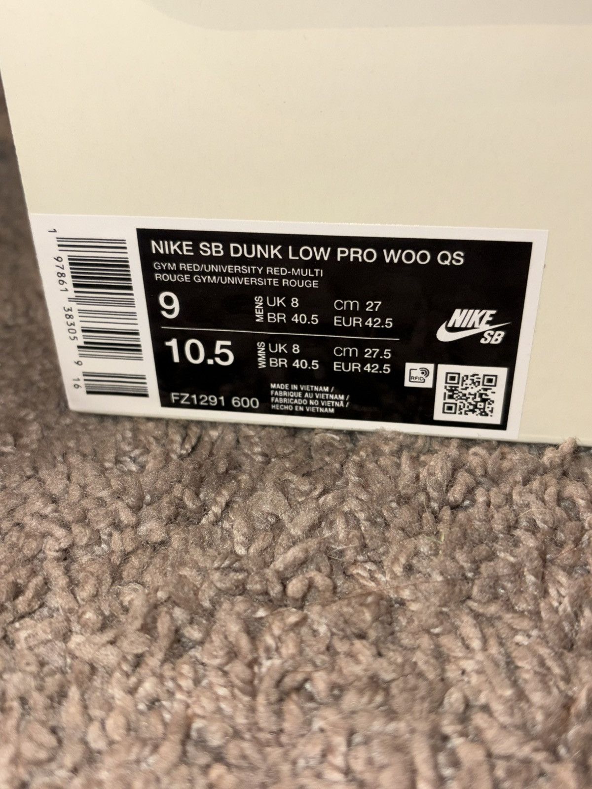Nike Nike SB Dunk Low "Poppy Field" (2024) Size US 9 / EU 42 - 6 Thumbnail