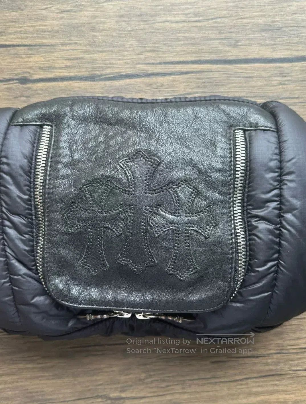 Chrome Hearts chrome hearts black nylon wash bag. Size ONE SIZE - 5 Thumbnail