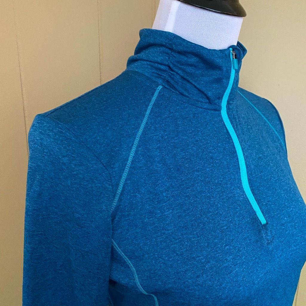 Other Danskin women S drimore Longsleeve quarter zip pullover w/Th Size S / US 4 / IT 40 - 4 Thumbnail