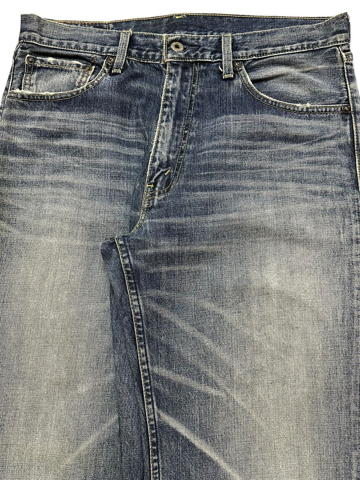Levi's Vintage 90s Levis 502 Blue Faded Wash Style Baggy Jeans Size US 33 - 4 Thumbnail