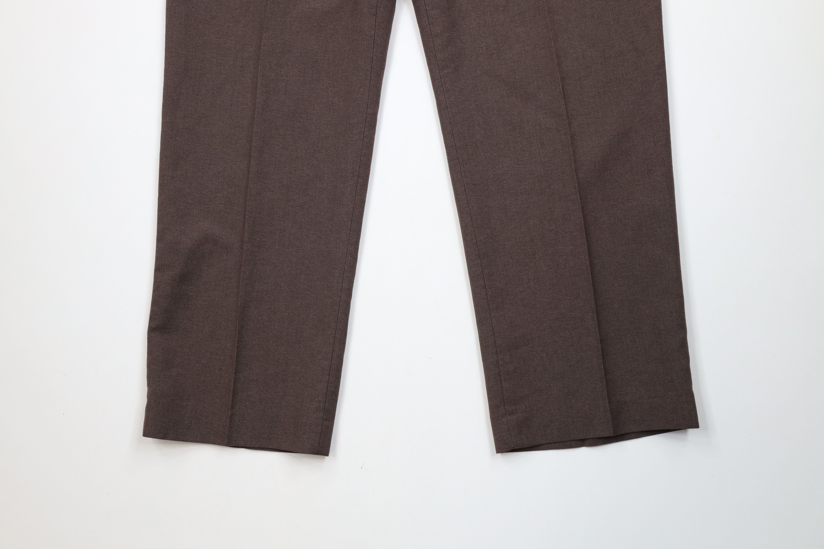 Vintage Vintage 70s Streetwear Flared Wide Leg Chino Pants Brown USA Size US 42 / EU 58 - 4 Thumbnail