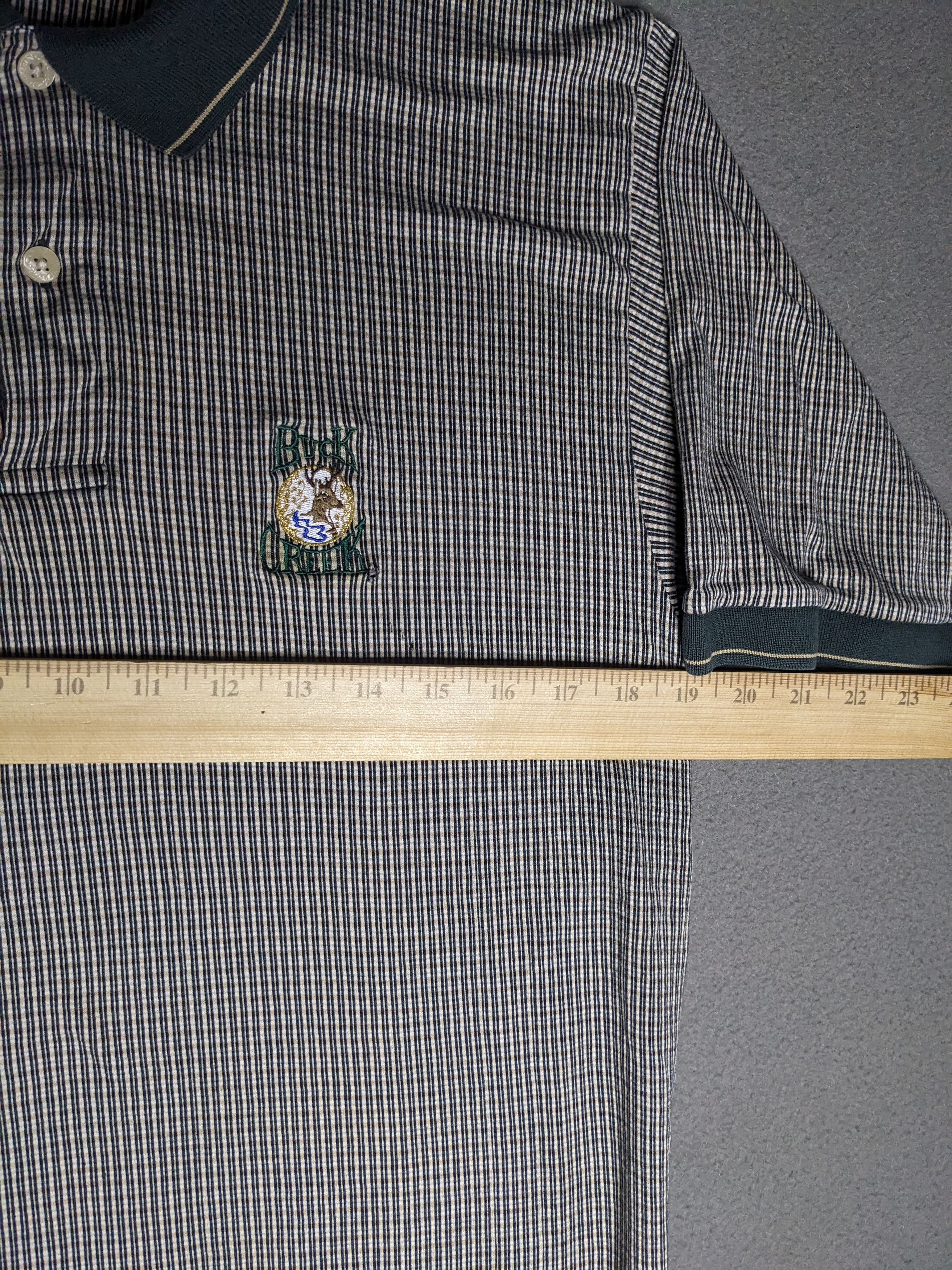 Titleist VINTAGE Titleist Corbin Checked Polo Shirt Large Mercerized Size US L / EU 52-54 / 3 - 6 Thumbnail