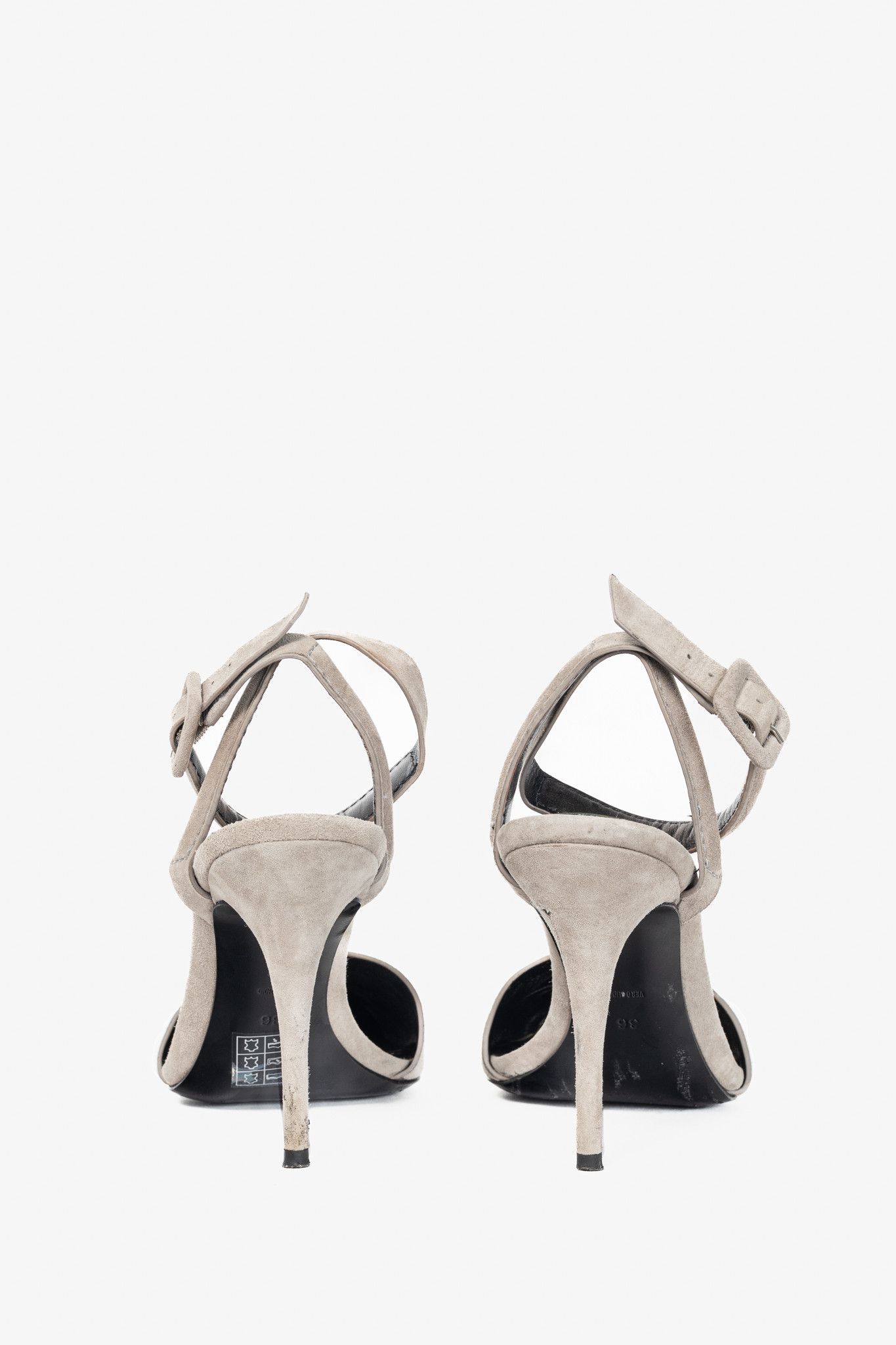 Alexander Wang Alexander Wang Lovisa Taupe Suede Pointed-Toe Pumps Size US 5.5 / IT 35.5 - 3 Thumbnail