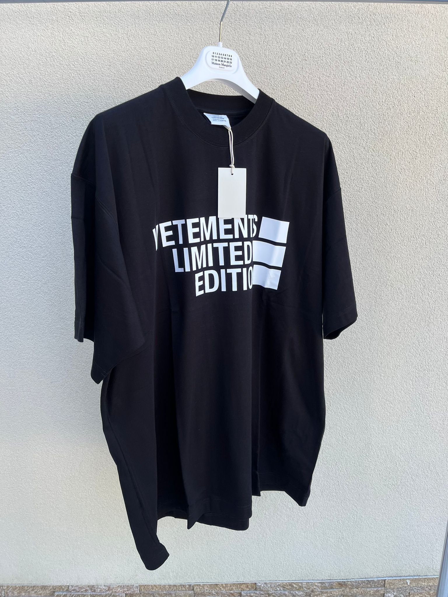 Vetements New — SS22 Oversized Limited Edition T-Shirt | Grailed