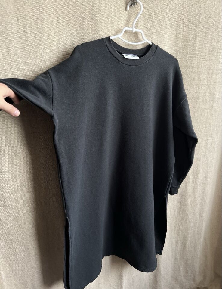 Other Can Pep Rey Women's Long Cotton Tunic Black/Gray Size S Size S / US 4 / IT 40 - 4 Thumbnail