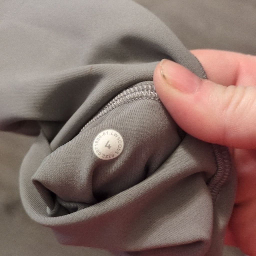 Lululemon Lululemon gull grey swift speed tights 28" size 4 Size 27" / US 4 / IT 40 - 4 Thumbnail