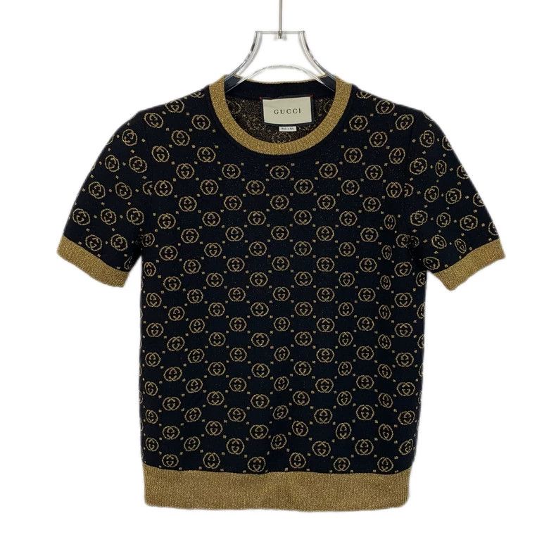 Gucci Gucci Color block logo jacquard full-printed wool round-nec Size US L / EU 52-54 / 3 - 1 Thumbnail