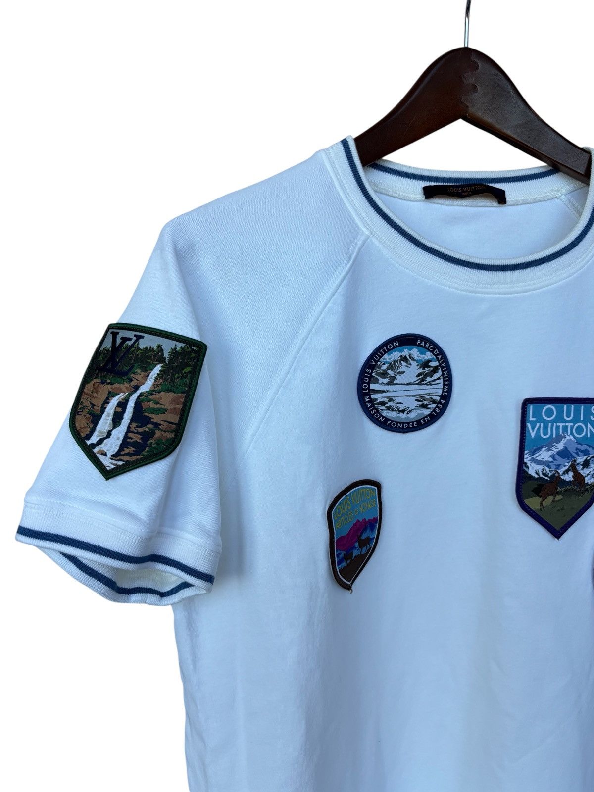 Louis Vuitton Louis Vuitton National Parks Patches T-Shirt Size US M / EU 48-50 / 2 - 5 Thumbnail
