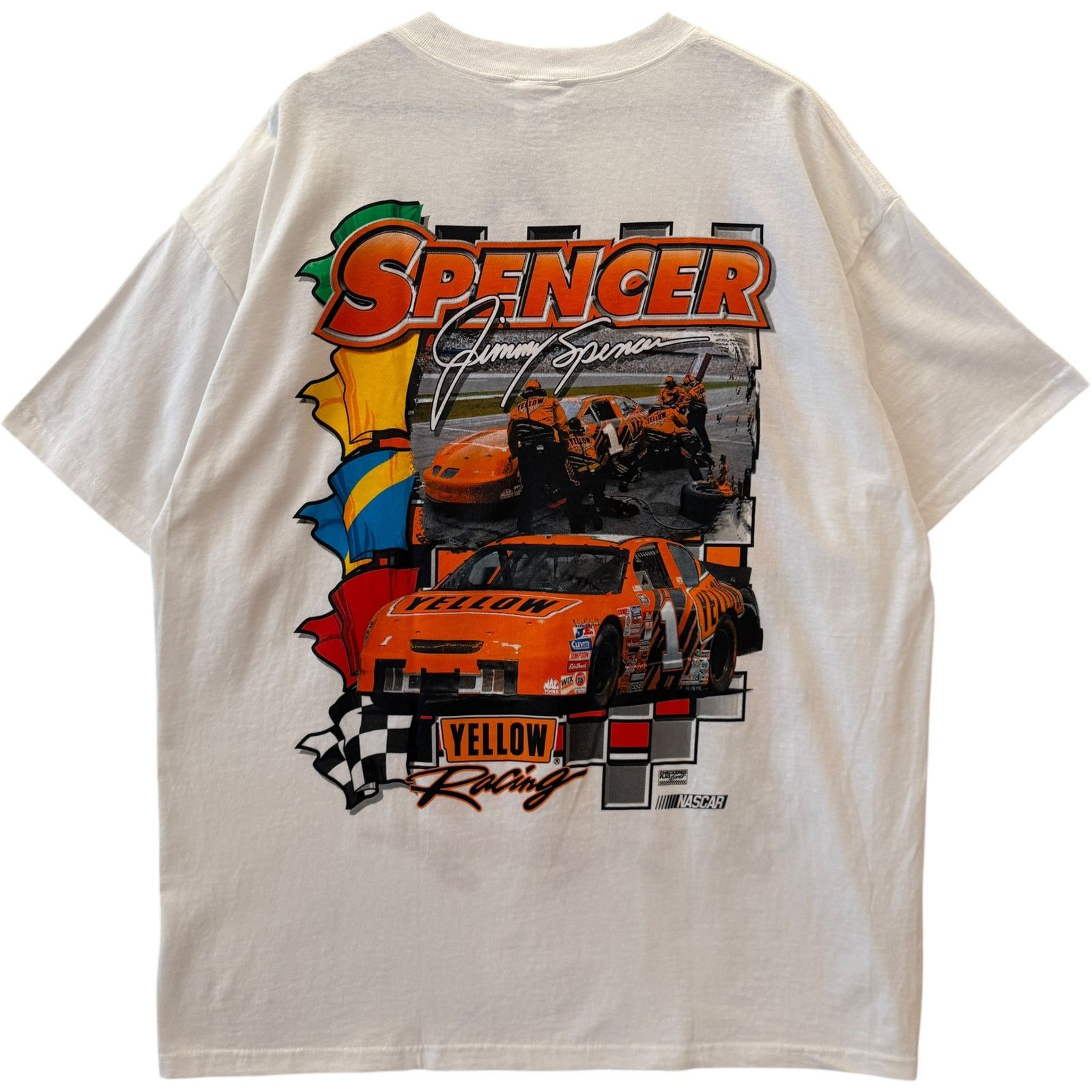 NASCAR Vintage NASCAR Jimmy Spencer Tee Men's XXL Size US XXL / EU 58 / 5 - 5 Thumbnail