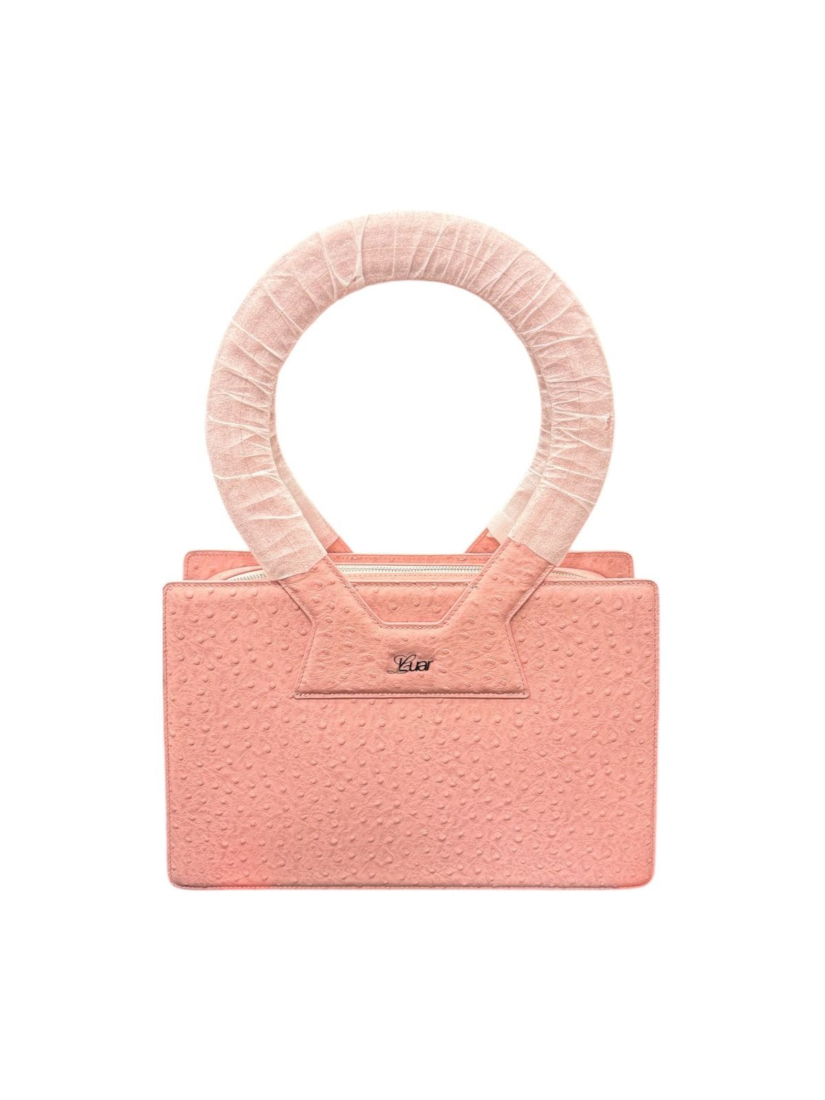 Luar Large Luar Ana Pink Ostrich Bag Size ONE SIZE - 1 Thumbnail