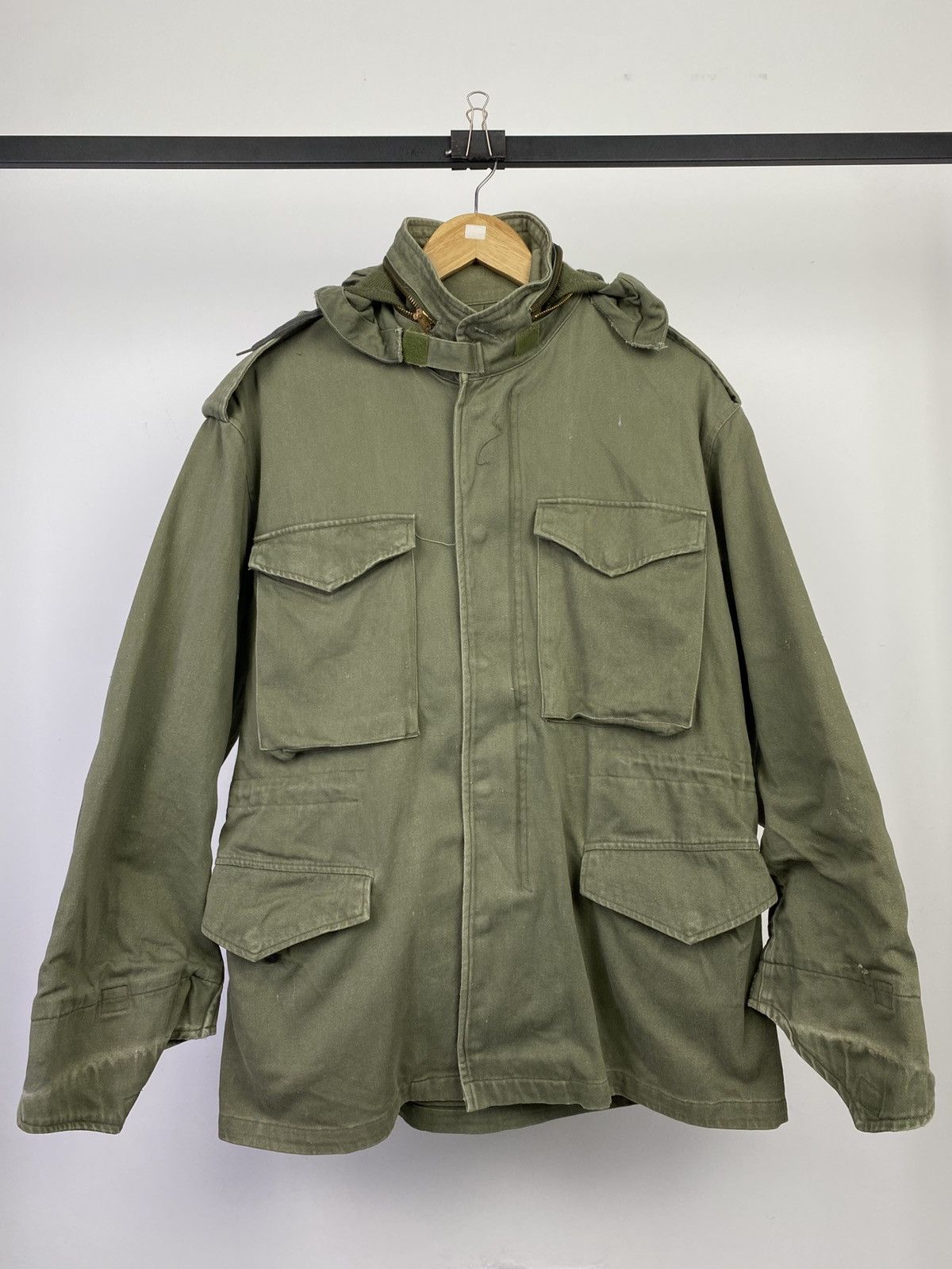 Vintage Vintage 70’s OG 107 Field Jacket by ISS Inc Size US L / EU 52-54 / 3 - 1 Thumbnail