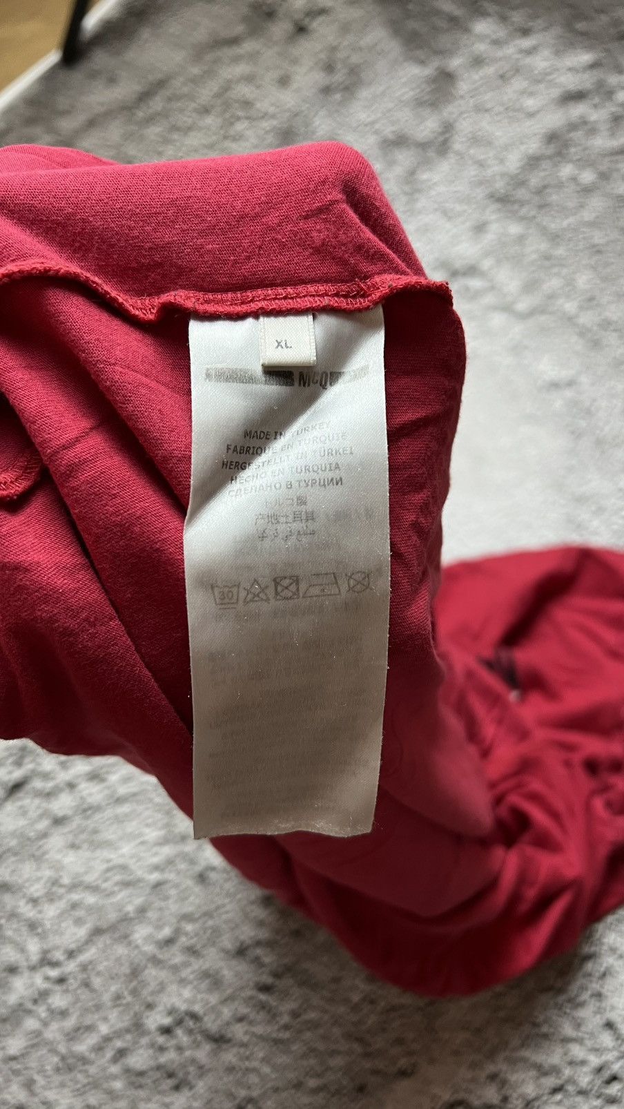 McQ Alexander McQueen Alexander McQueen MCQ big logos vintage tee Size US L / EU 52-54 / 3 - 6 Thumbnail