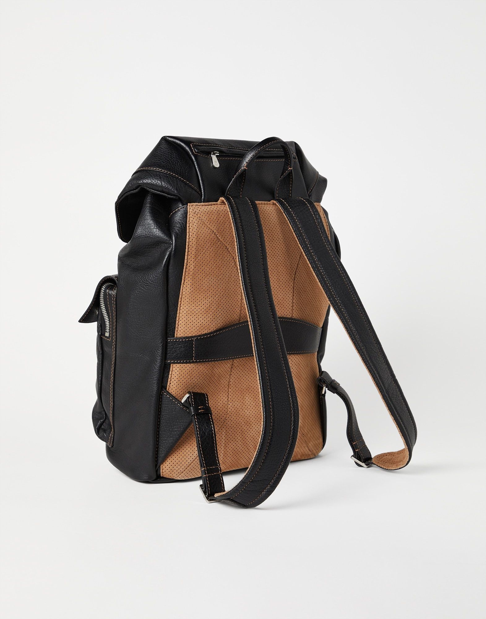 Brunello Cucinelli o1w1db11025 Size: OS/ Backpack in Black Size ONE SIZE - 2 Thumbnail