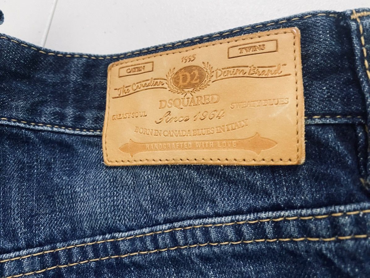 Dsquared2 Dsquared2 Marine Light Distress Denim Shorts 42 NWT Size 28" / US 6 / IT 42 - 4 Thumbnail