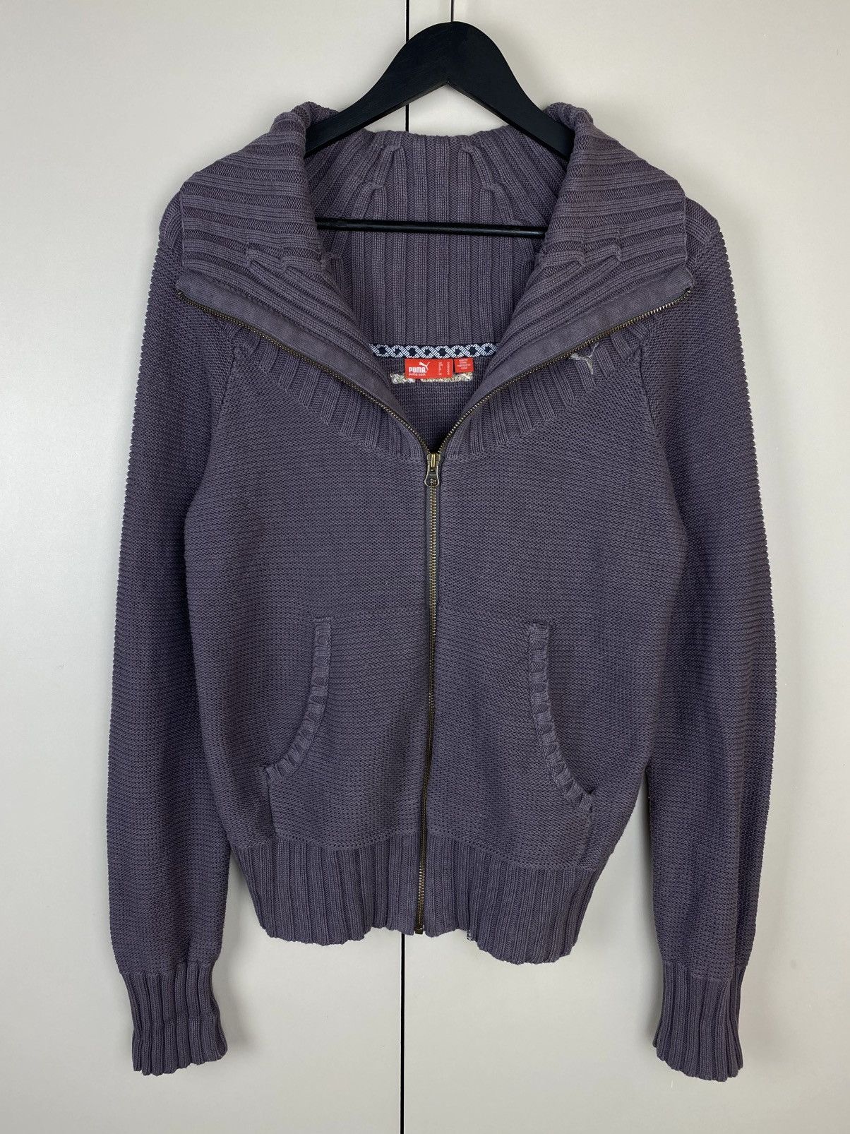 Puma Avant Garde Puma Knit Zip Sweater Japanese Style y2k Size M / US 6-8 / IT 42-44 - 1 Thumbnail