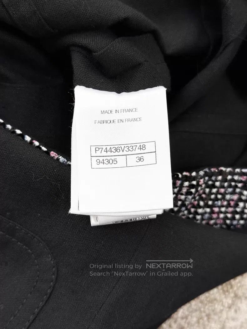 Chanel Chanel Four-pocket sequin short-sleeved dress Size XS / US 0-2 / IT 36-38 - 6 Thumbnail
