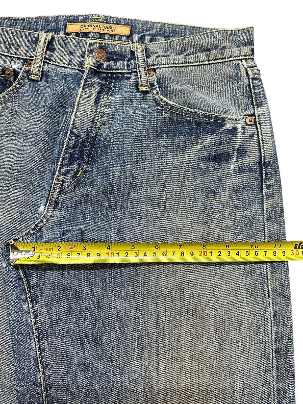 Japanese Brand Vintage Japanese Uniqlo Blue Wash Style Baggy Jeans Size US 31 - 13 Thumbnail