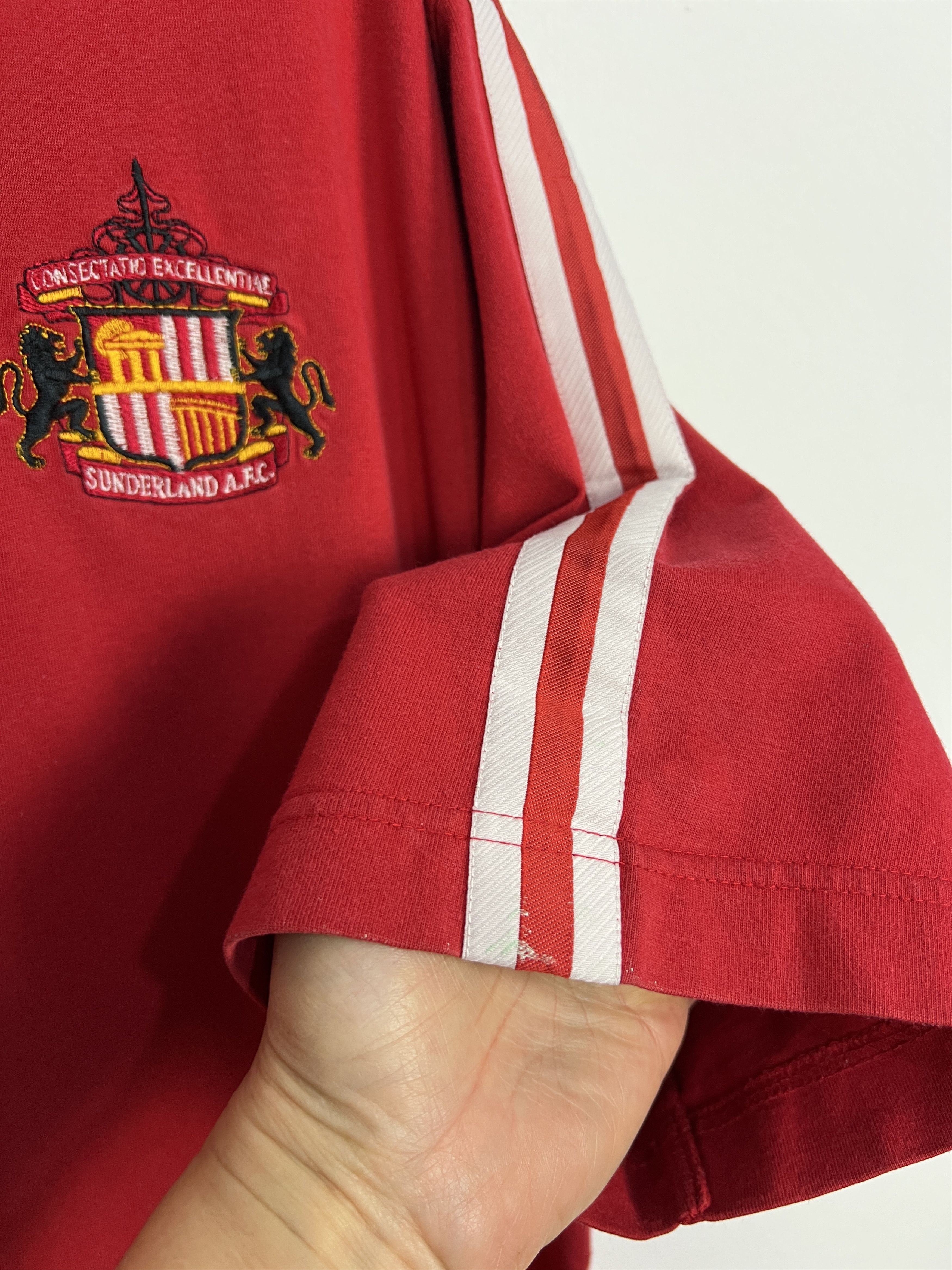 Asics Vintage Sunderland Football Train Shirt Soccer Jersey Trikot Size US L / EU 52-54 / 3 - 4 Thumbnail