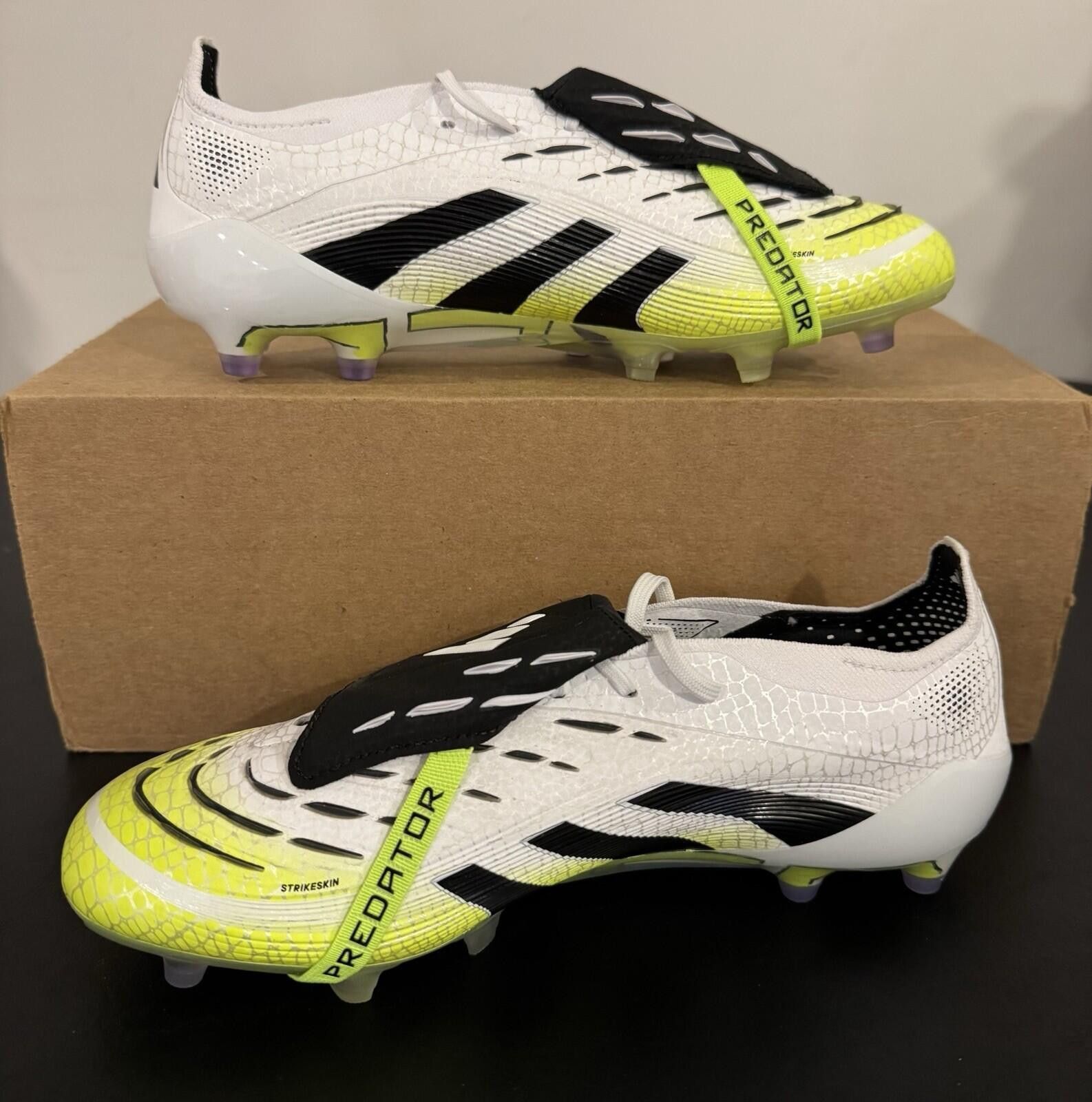 Adidas Size 7.5 - adidas Predator Elite Foldover Tongue AG Radiant Size US 7.5 / EU 40-41 - 3 Thumbnail