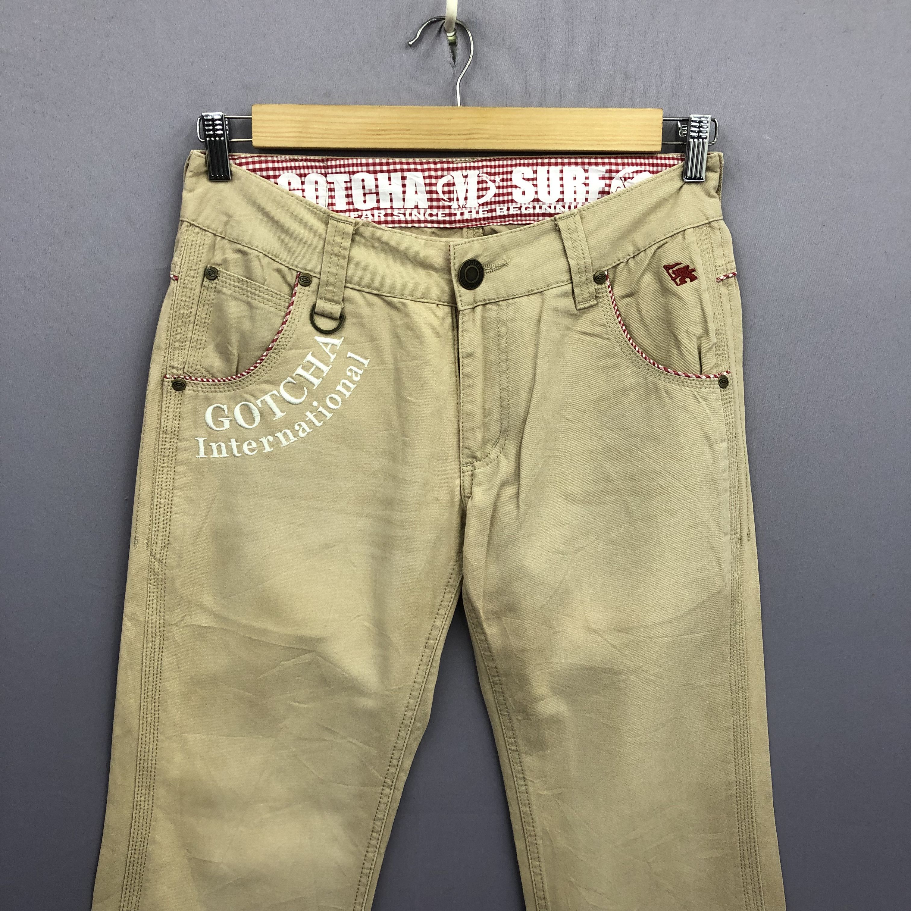 Gotcha Vintage Gotcha Jeans Surfwear Letterman Statement Denim Size US 28 / EU 44 - 6 Thumbnail