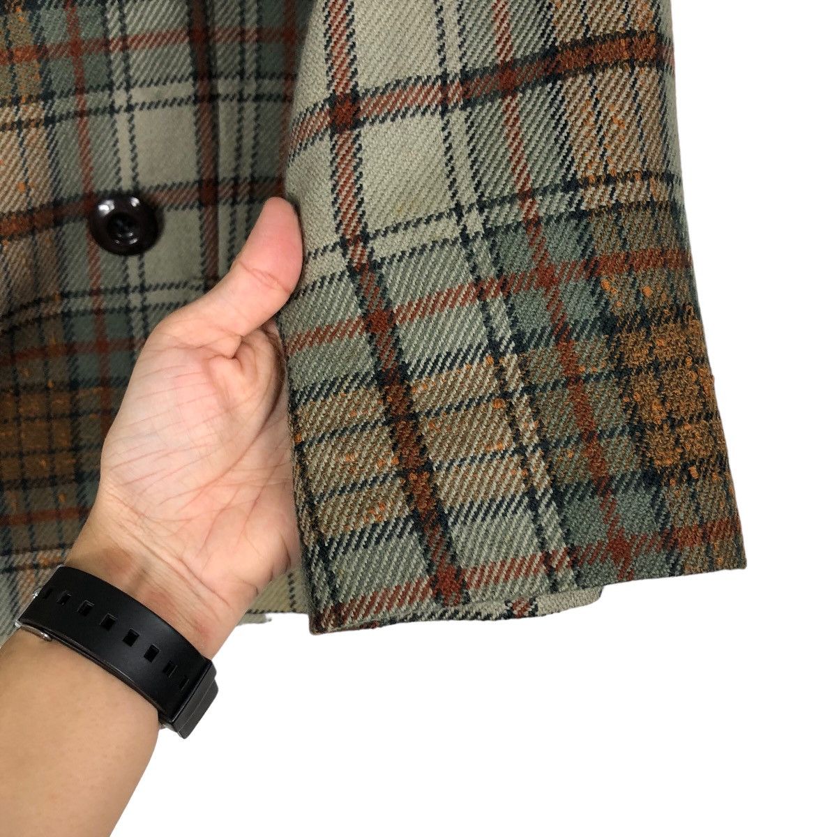 Japanese Brand 🔥Cropped Coats Jackets Double Breast Yves Saint Laurent Size US M / EU 48-50 / 2 - 14 Thumbnail