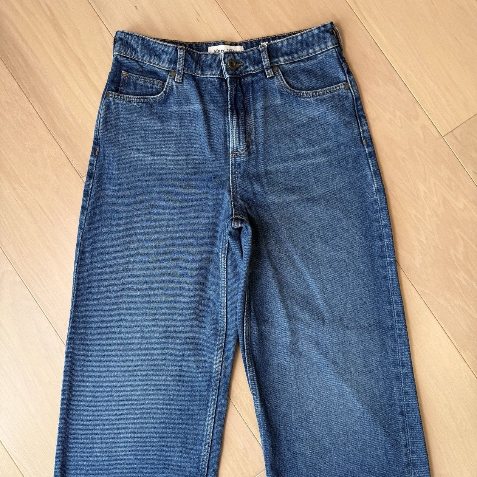 Marc O'Polo Marc O'Polo Sodra Jeans Women's 28 Blue Wide Leg High Rise Size 28" / US 6 / IT 42 - 4 Thumbnail