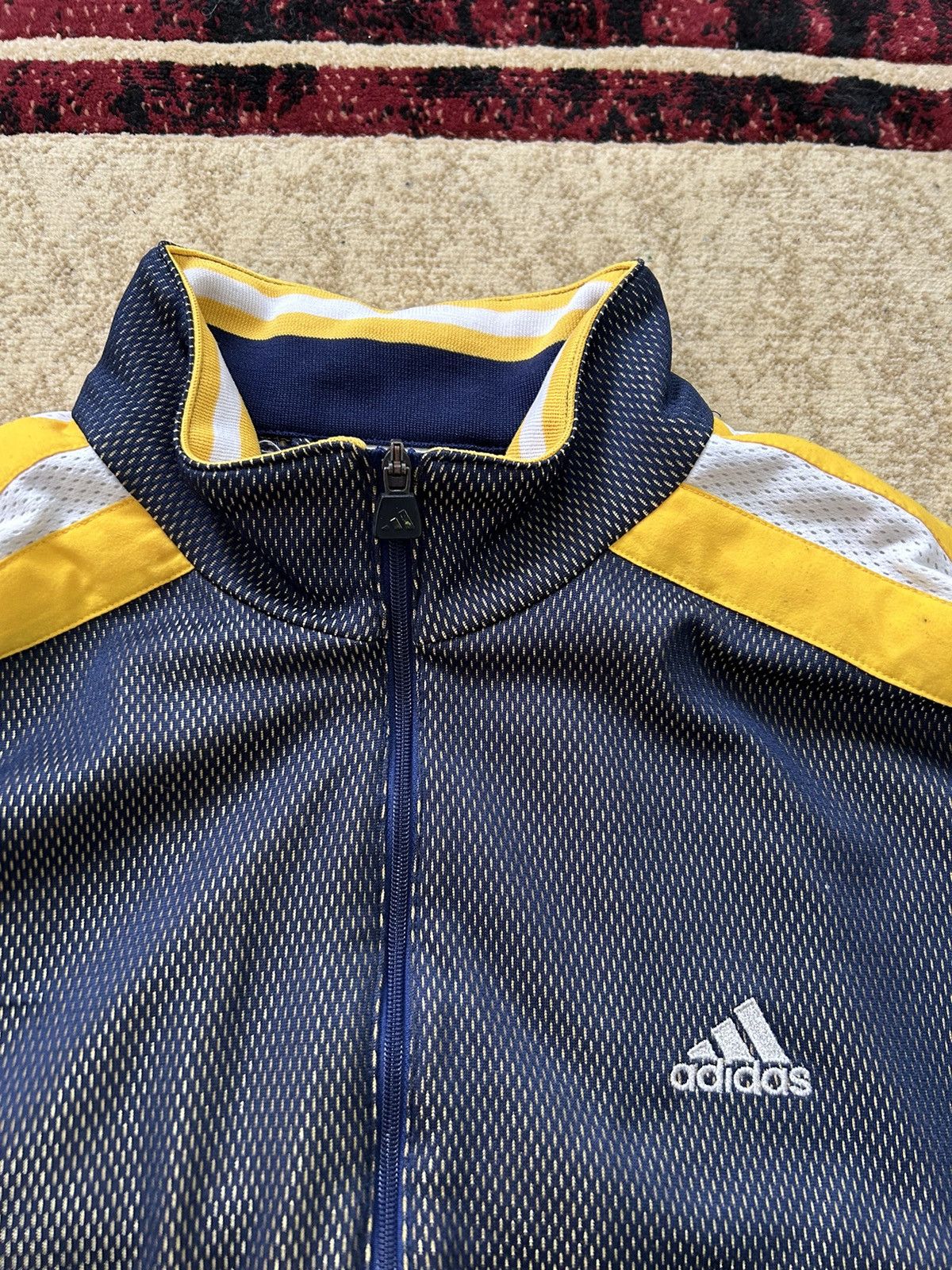 Adidas Vintage 90s Adidas Basketball Retro Track Suit Size US 34 / EU 50 - 4 Thumbnail