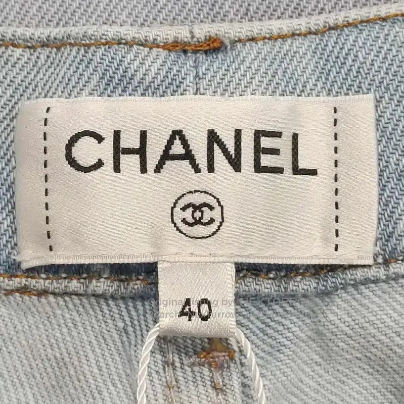 Chanel Chanel Color-Blocked Cotton Women's Jeans . Size 23" - 5 Thumbnail