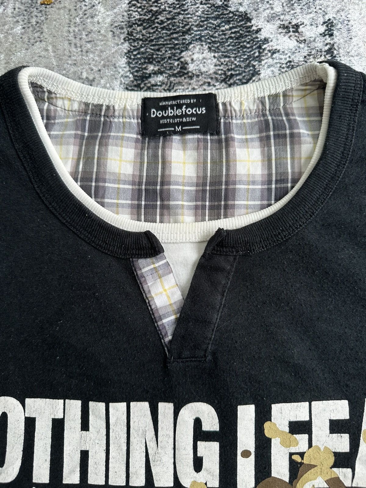 Beauty Beast DOUBLE LAYER NOTHING I FEAR CRAZY POEM LGB PUNK STYLE Size US M / EU 48-50 / 2 - 3 Thumbnail
