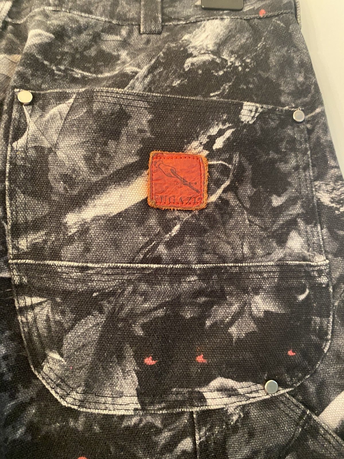 Fugazi Fugazi Camo Carpenter Pants Size US 30 / EU 46 - 4 Thumbnail
