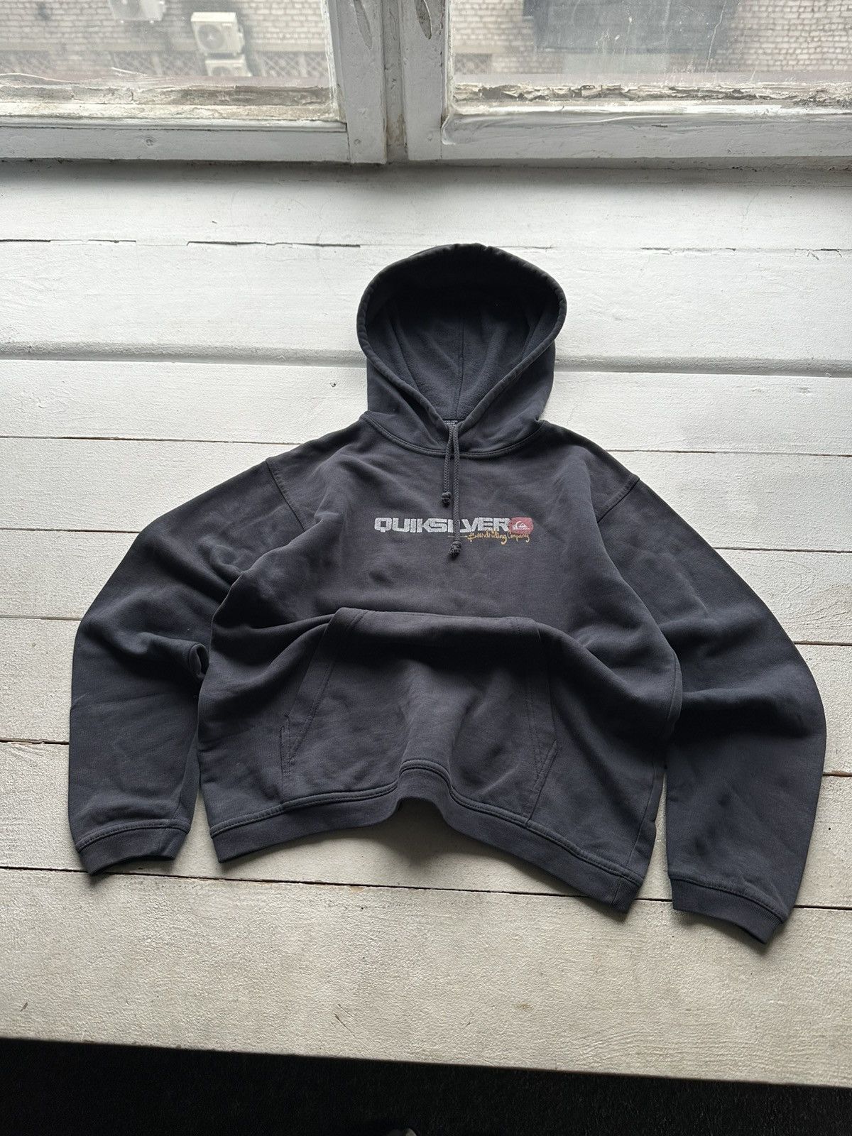 Quicksilver 🚨Crazy Vintage Quicksilver BOXY HOODIE Size S-M SURF women Size M / US 6-8 / IT 42-44 - 1 Thumbnail
