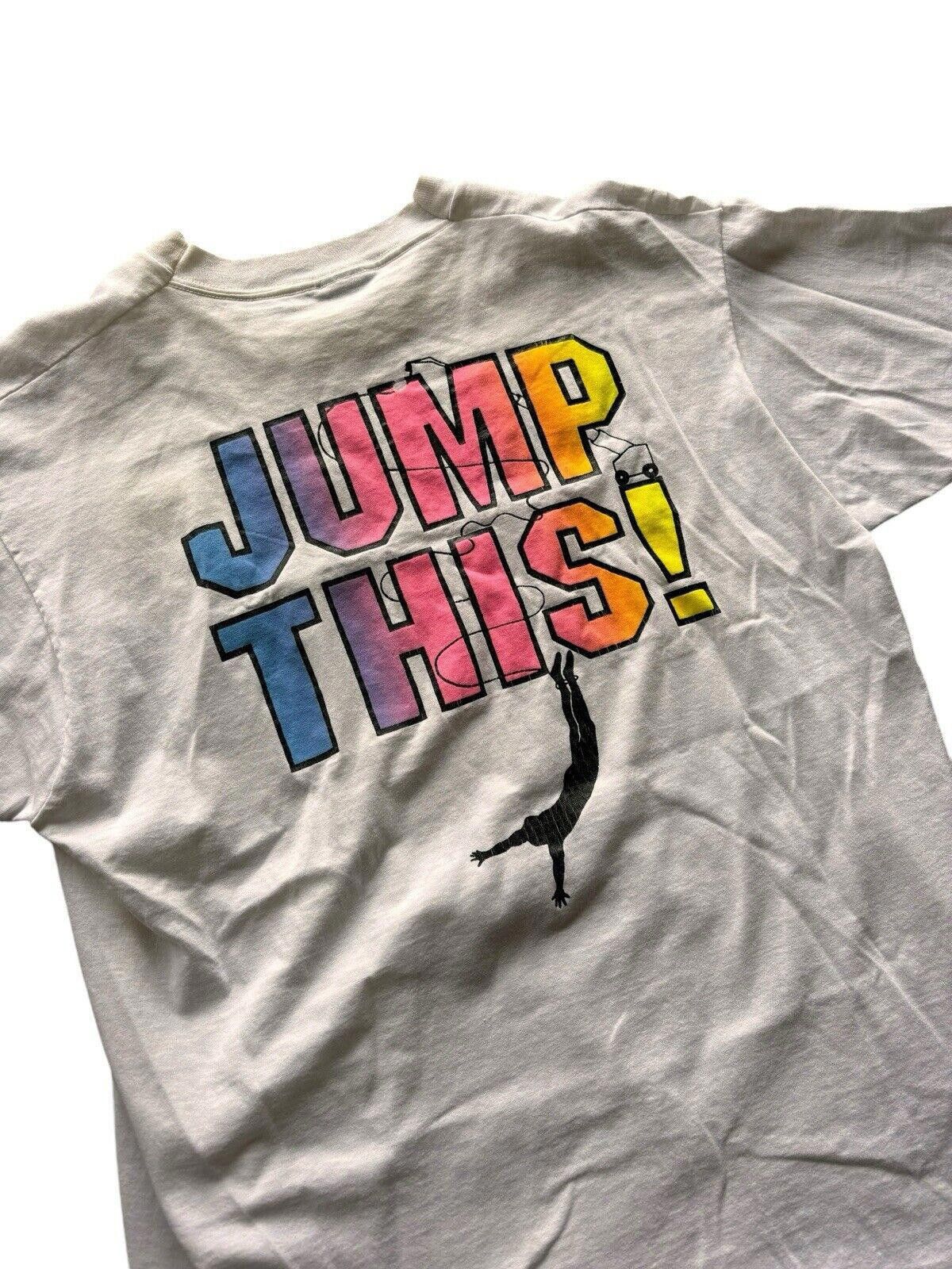 Vintage Vintage 90s Screen Stars Bungee Jump Tshirt Large Bungee Inc Size US L / EU 52-54 / 3 - 1 Thumbnail