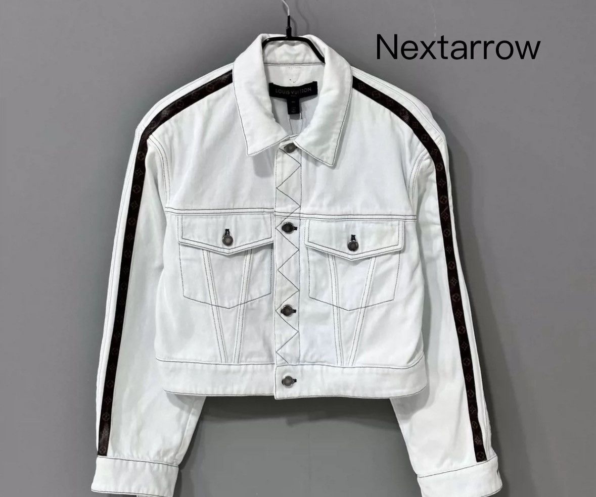 Louis Vuitton LOUIS VUITTON Vintage striped denim jacket2412-Nextarrow Size US S / EU 44-46 / 1 - 1 Thumbnail