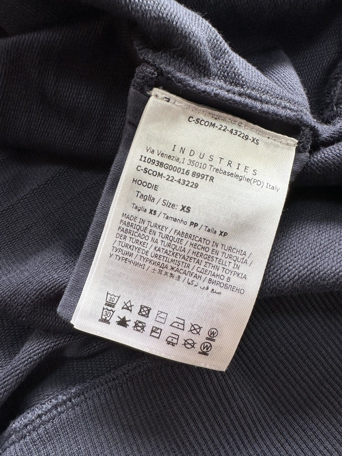 Moncler MONCLER Women’s Big Logo Navy Cotton Hoodie Sweatshirt Sz XS Size XS / US 0-2 / IT 36-38 - 11 Thumbnail