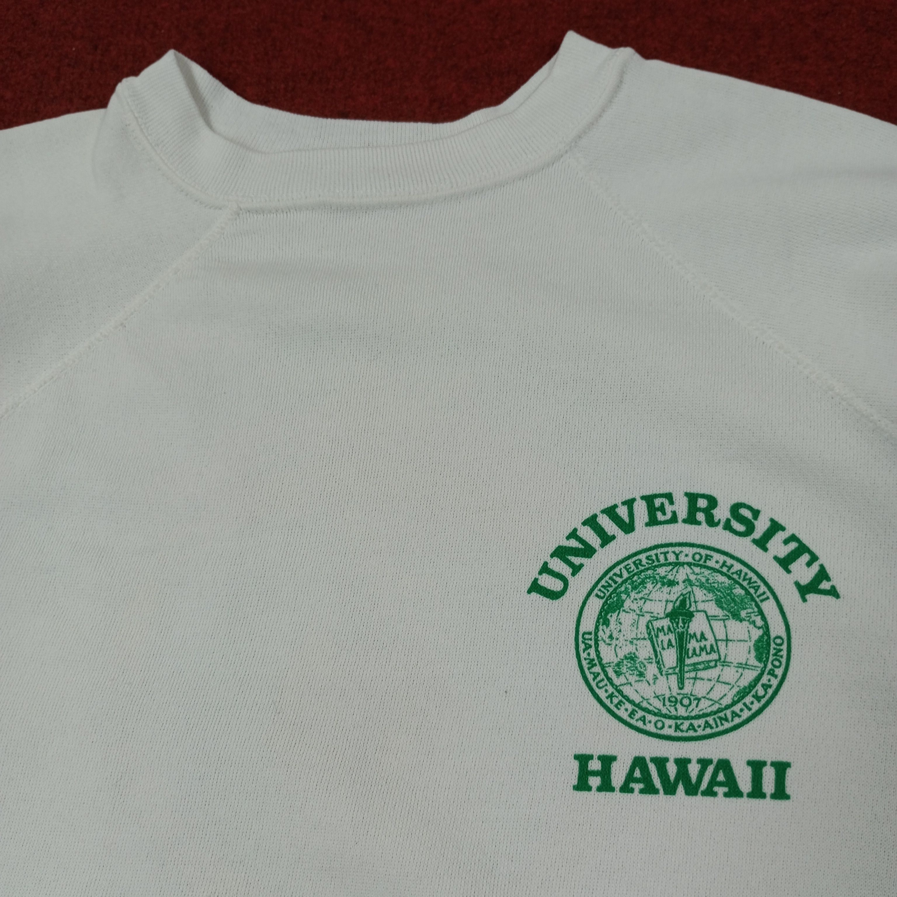 Vintage Vintage University Of Hawaii Logo Design Sweatshirt c245n2 Size US M / EU 48-50 / 2 - 4 Thumbnail