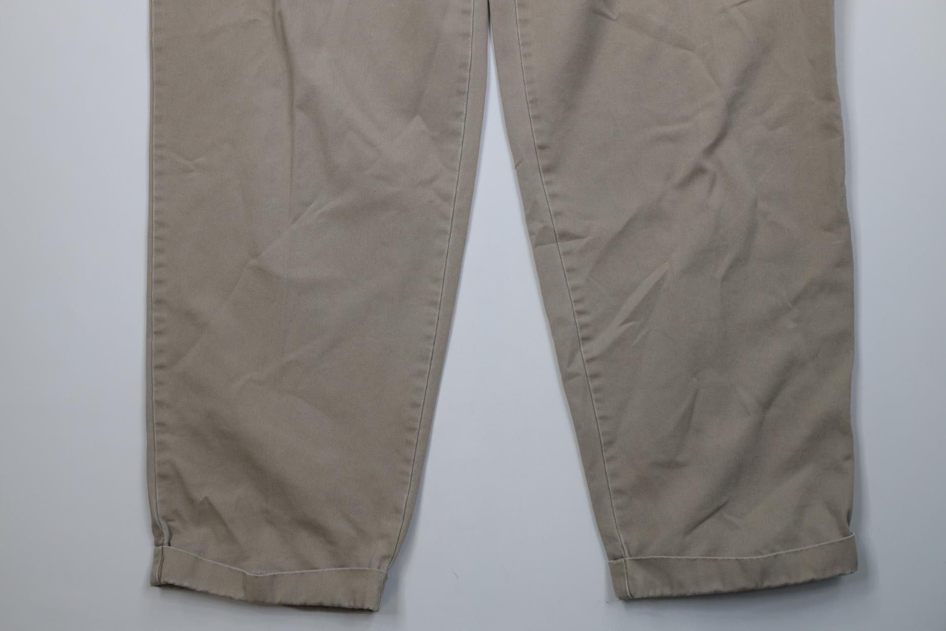 Gap Vintage 90s Y2K Gap Baggy Fit Wide Leg Chino Pants Tan Size US 38 / EU 54 - 4 Thumbnail