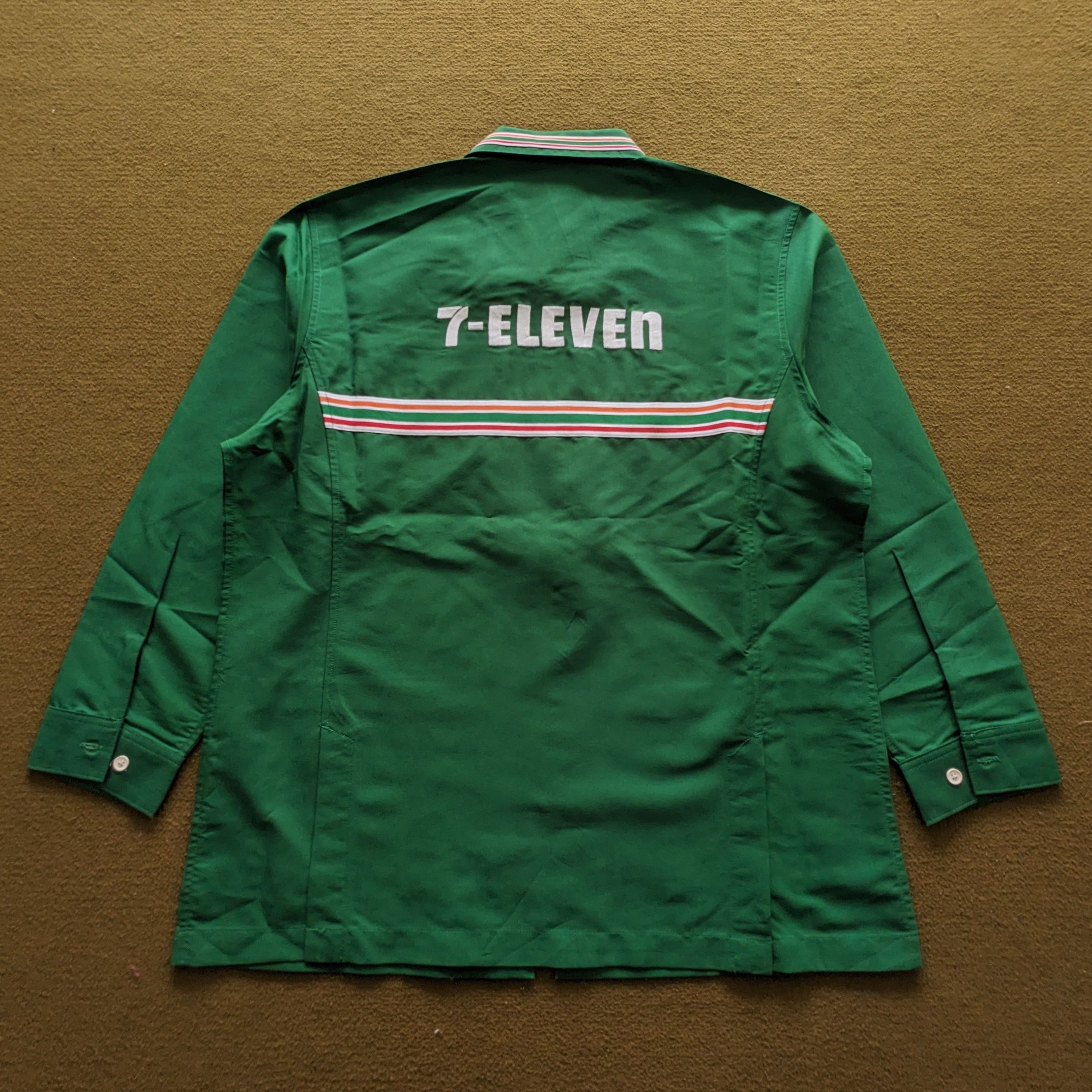 Vintage Vintage 7 ELEVEN Uniform Workers Jacket Size US XL / EU 56 / 4 - 3 Thumbnail