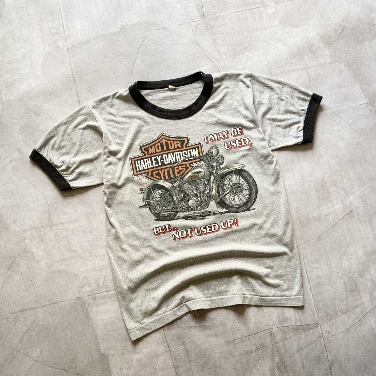 Harley Davidson Harley Davidson 1987 I May Be Used Like 3D Emblem T-Shirt Size US S / EU 44-46 / 1 - 1 Thumbnail