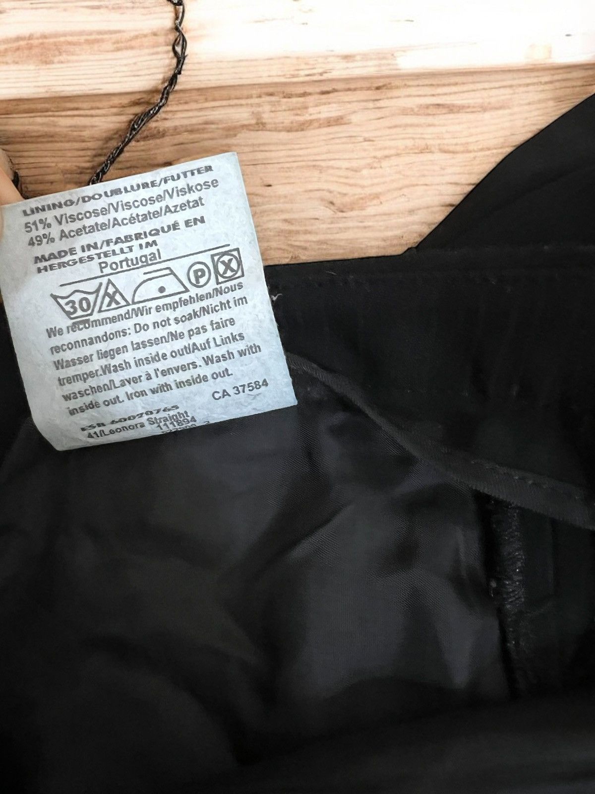 SAND Sand Copenhagen elegant black trousers size L Size 30" / US 8 / IT 44 - 7 Thumbnail