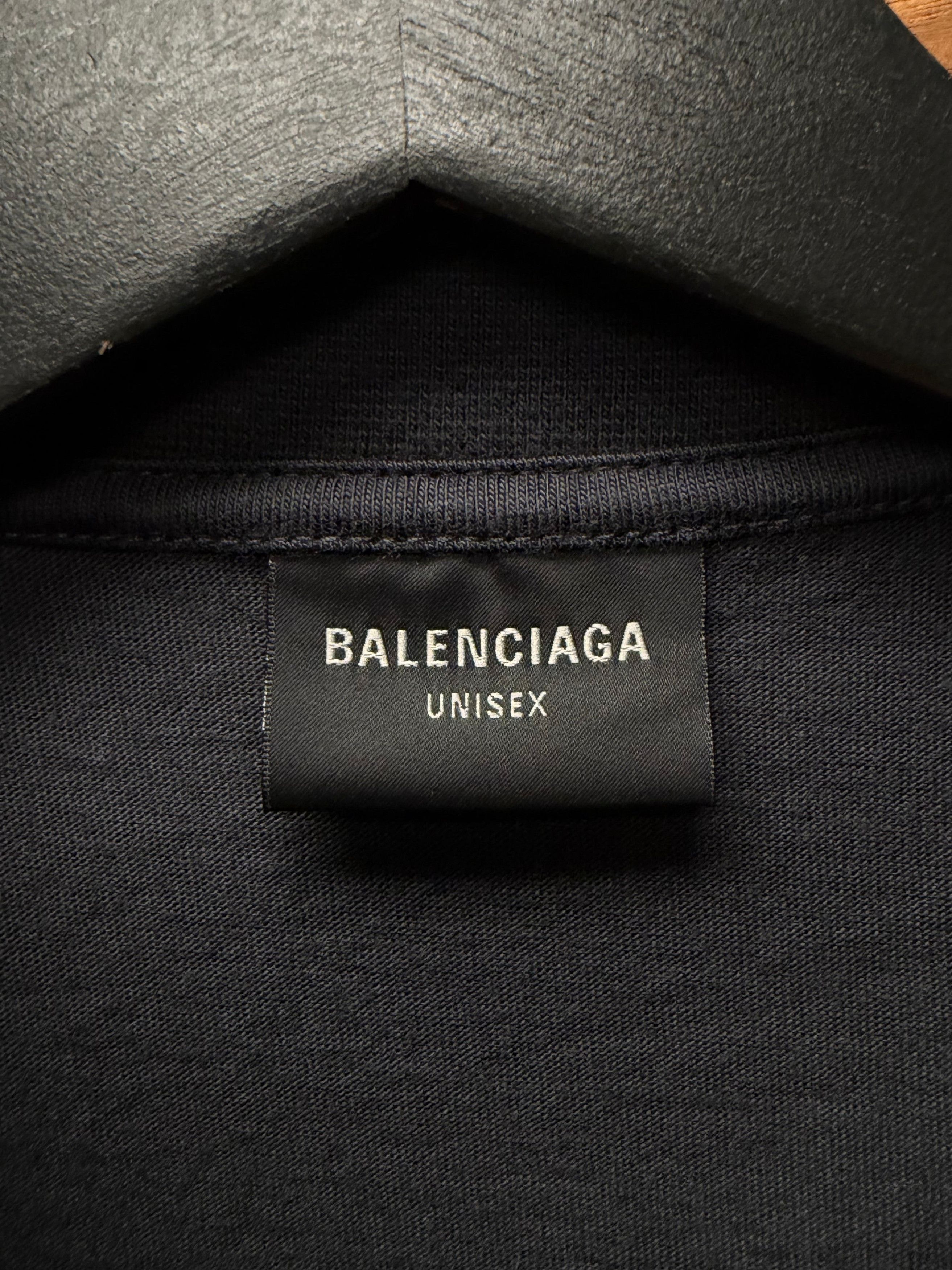 Balenciaga SS2025 Balenciaga ‘Keep Calm’ Parody Oversized Black Slogan T-Shirt Size US L / EU 52-54 / 3 - 3 Thumbnail