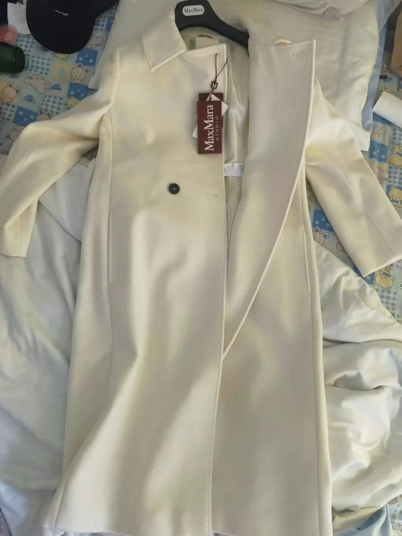 Other Max Mara Fall/Winter 2023 STUDIO Lapel Wool Coat Size M / US 6-8 / IT 42-44 - 2 Thumbnail