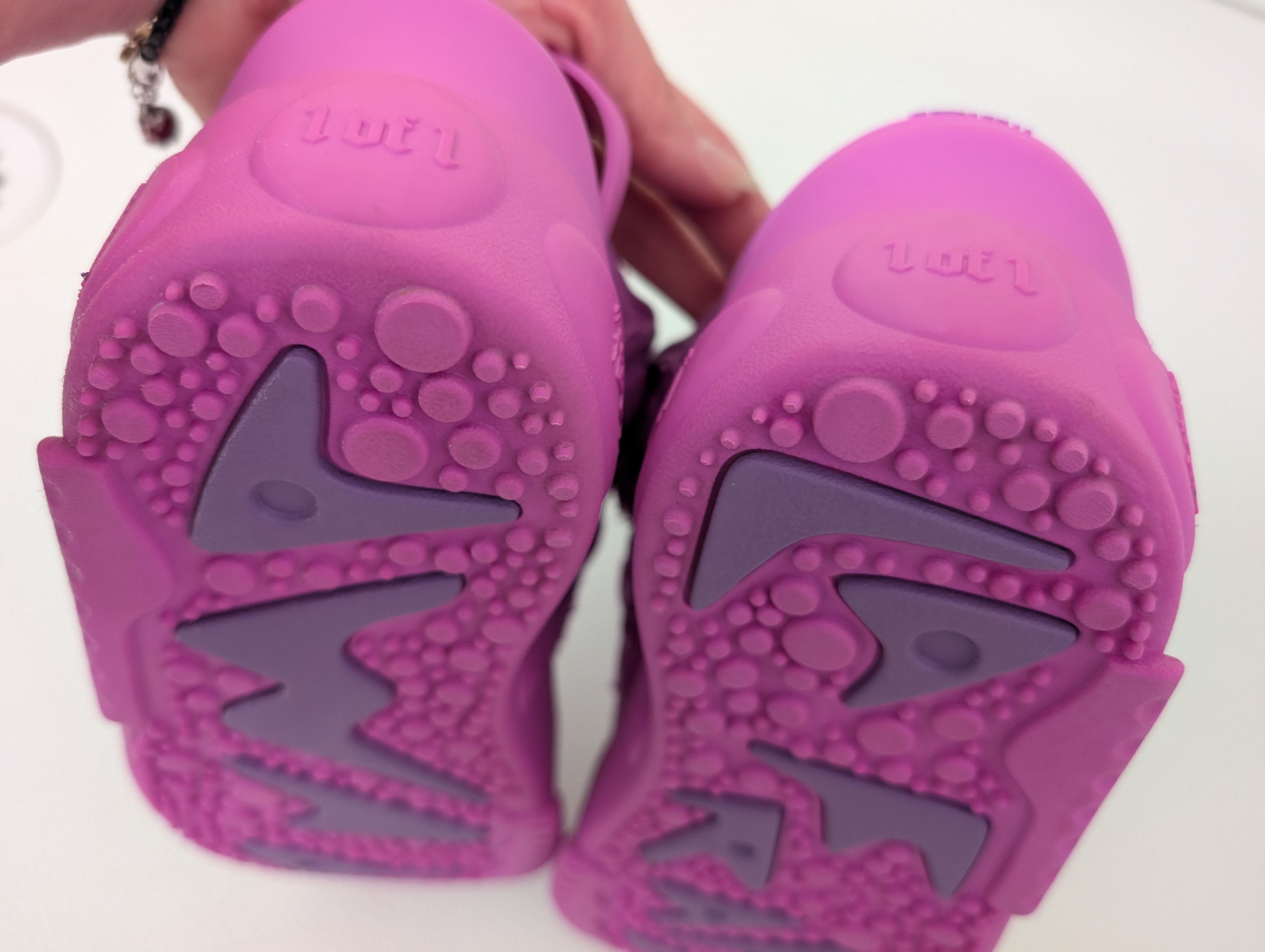 Puma PUMA x LaFrancé Butterfly Amare Pink Canvas Sneakers Size US 6 / IT 36 - 9 Thumbnail