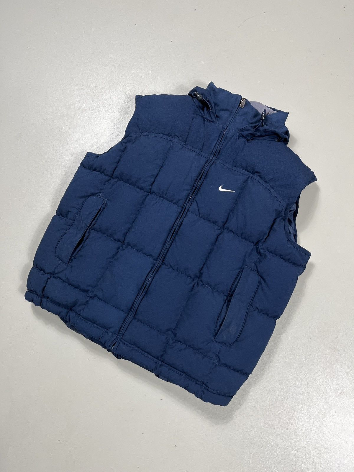 Nike Nike Puffer Vest Vintage Size US M / EU 48-50 / 2 - 2 Thumbnail